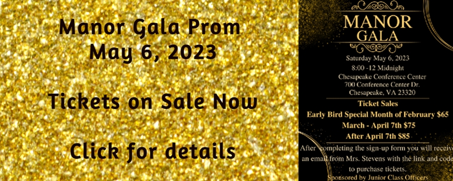 2023 Prom Ticket Sales