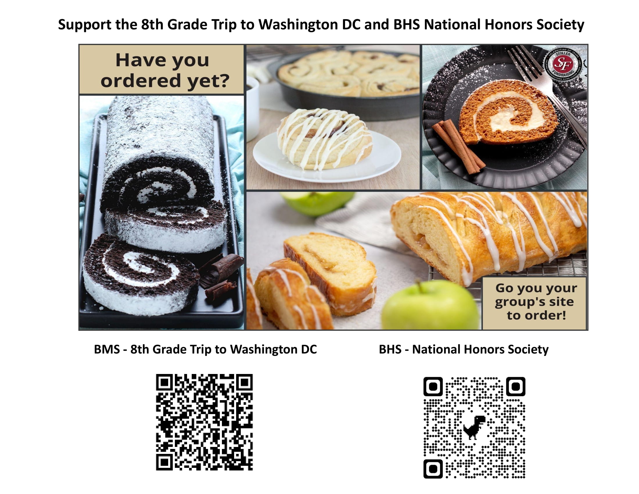 Pastries and QR codes